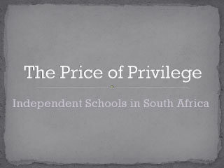 The Price of Privilege